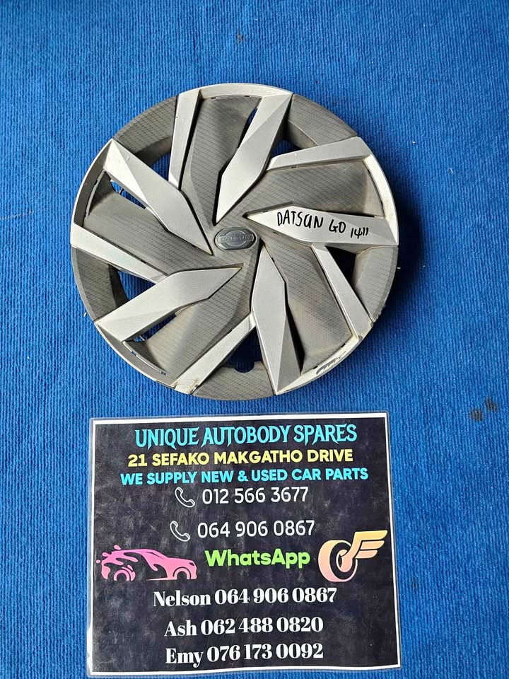Datsun Go Wheel Cap 14" - Private Seller Datsun Go Wheel Cap 14" - Private Seller