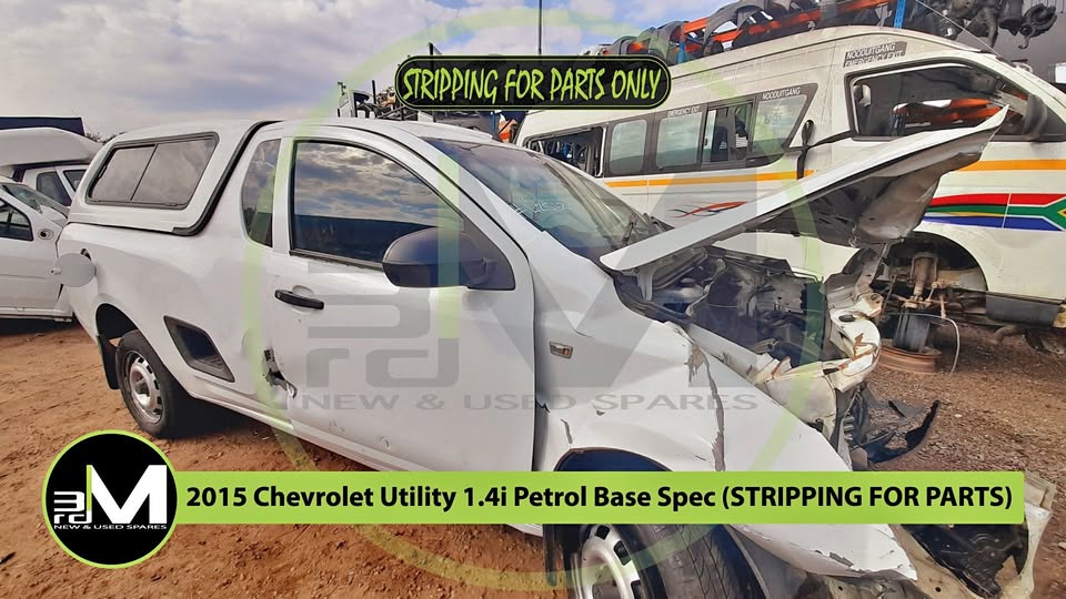 2015 CHEVROLET UTILITY 1.4i PETROL BASE SPEC (STRIPPING FOR PARTS)