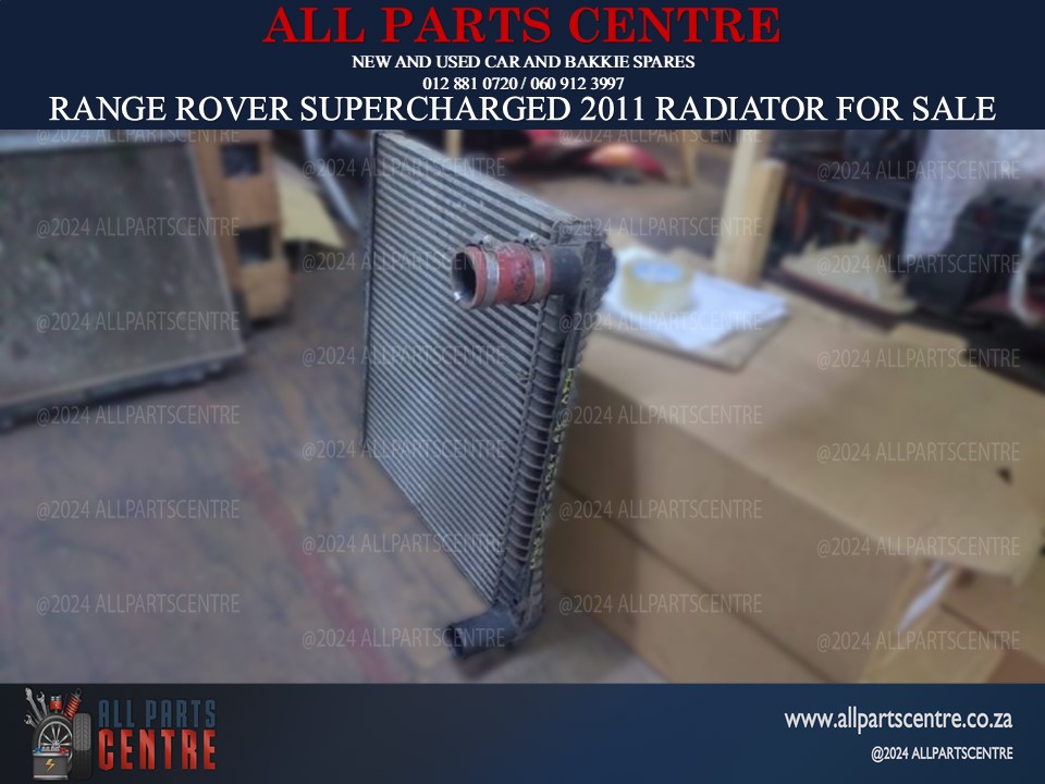 Land Rover Range Rover Supercharged 2011 radiator for sale used