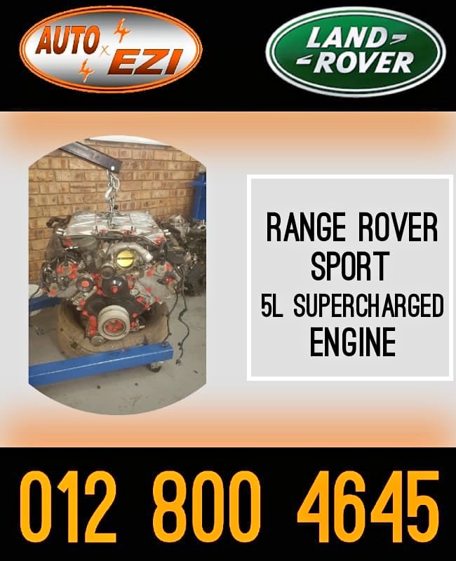 Range Rover Sport 5L Supercharged engine. - Private Seller Range Rover Sport 5L Supercharged engine. - Private Seller
