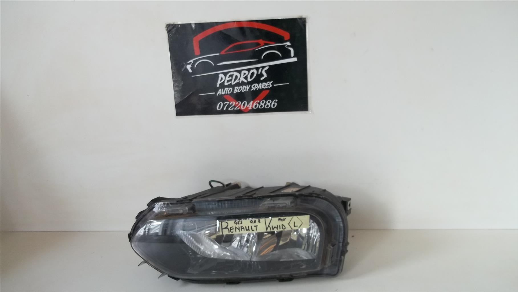 Renault Kwid Left & Right Headlights - Private Seller Renault Kwid Left & Right Headlights - Private Seller