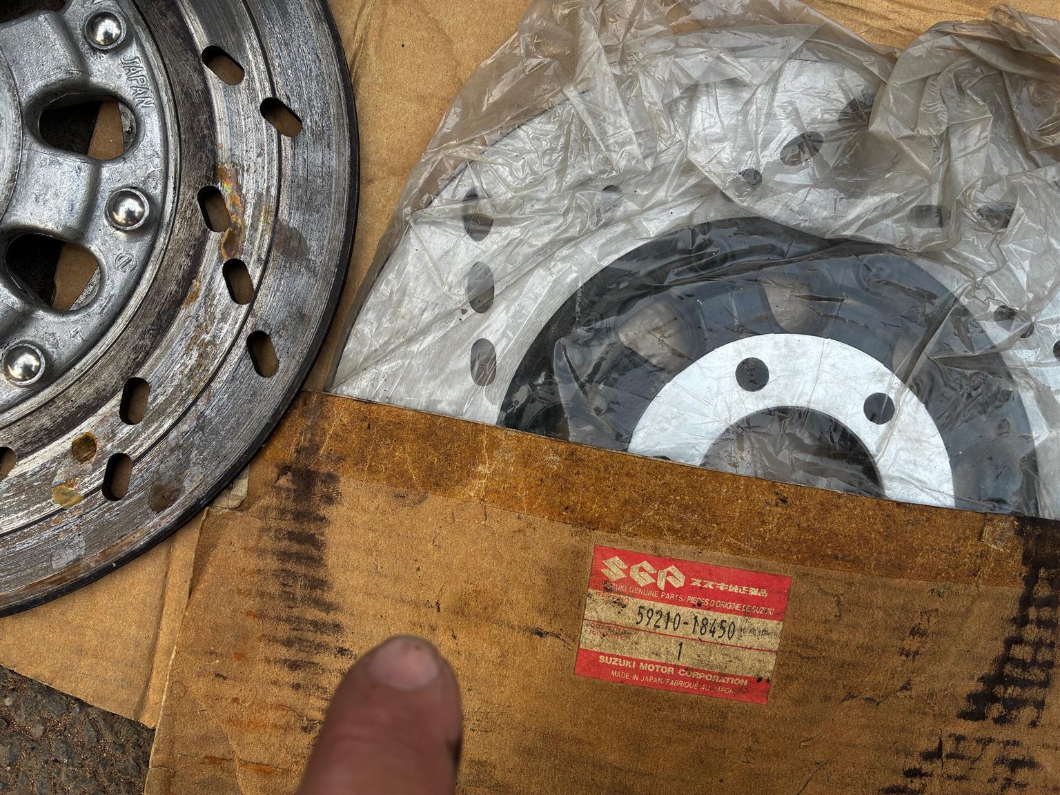 Suzuki rear brake disc rotor - Private Seller
