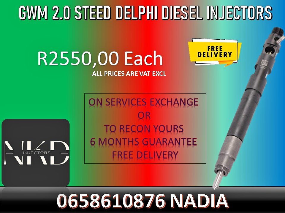 GWM 2.0 STEED DIESEL INJECTORS -WE SELL ON EXCHANGE - Private Seller GWM 2.0 STEED DIESEL INJECTORS -WE SELL ON EXCHANGE - Private Seller