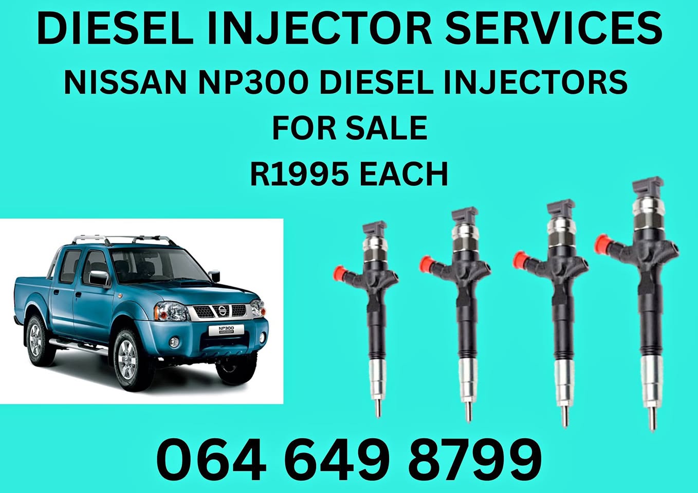 NISSAN NP300 DIESEL INJECTORS FOR SALE ON EXCHANGE WASHERS AND WARRANTY INCLUDED - Private Seller NISSAN NP300 DIESEL INJECTORS FOR SALE ON EXCHANGE WASHERS AND WARRANTY INCLUDED - Private Seller