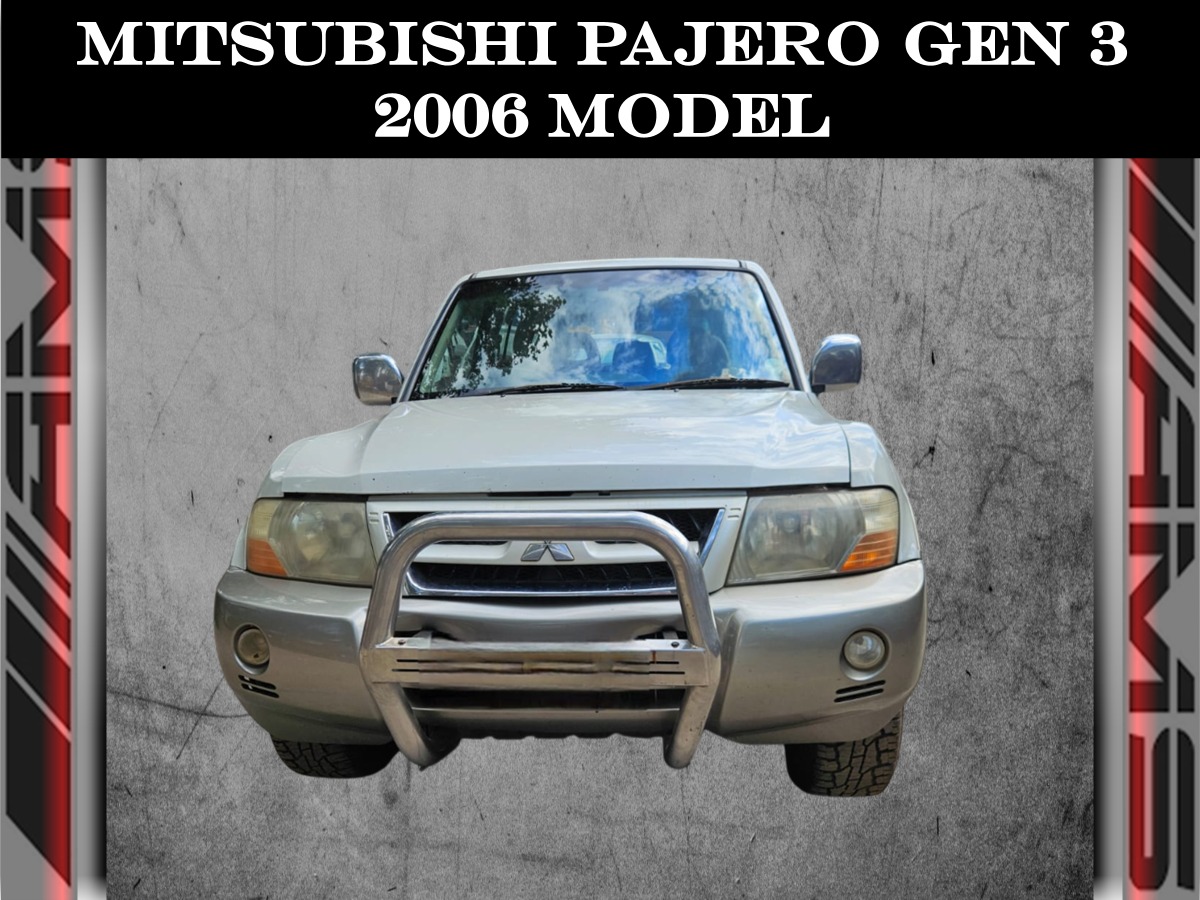 Mitsubishi Pajero Gen 3 3.2 Di-D Stripping for Spares - Private Seller Mitsubishi Pajero Gen 3 3.2 Di-D Stripping for Spares - Private Seller