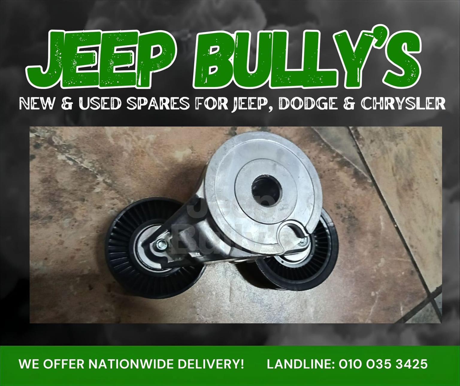 3.7 crd Jeep Cherokee KK, Jeep Cherokee Kj Brand New Tensioners - Private Seller 3.7 crd Jeep Cherokee KK, Jeep Cherokee Kj Brand New Tensioners - Private Seller
