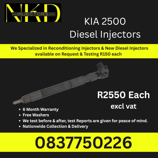 KIA 2500 Diesel injectors for sale - Private Seller KIA 2500 Diesel injectors for sale - Private Seller