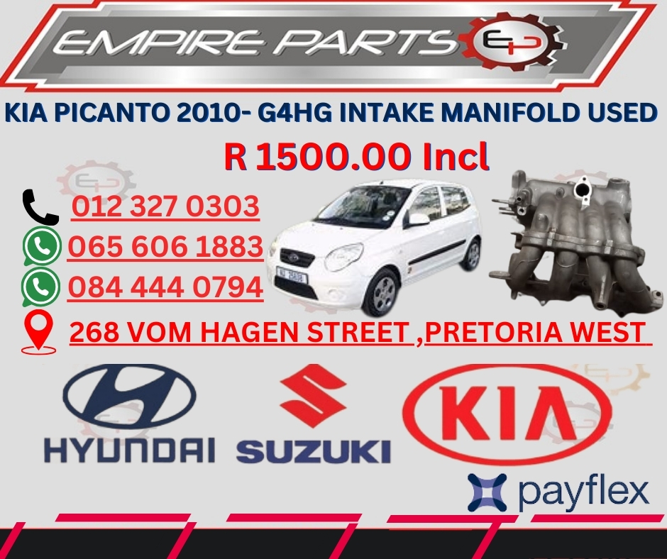 KIA PICANTO 2010- G4HG INTAKE MANIFOLD - Private Seller KIA PICANTO 2010- G4HG INTAKE MANIFOLD - Private Seller