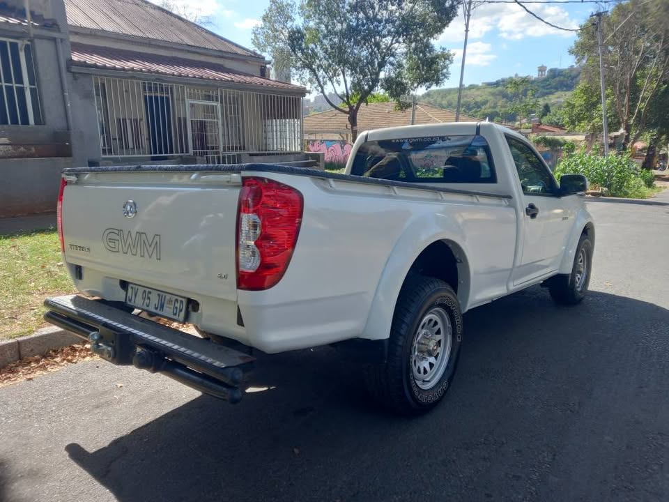 2021 GWM STEED 5 SINGLE CAB 2.0 DIESEL, MANUAL TRANSMISSION, WHITE COLOR