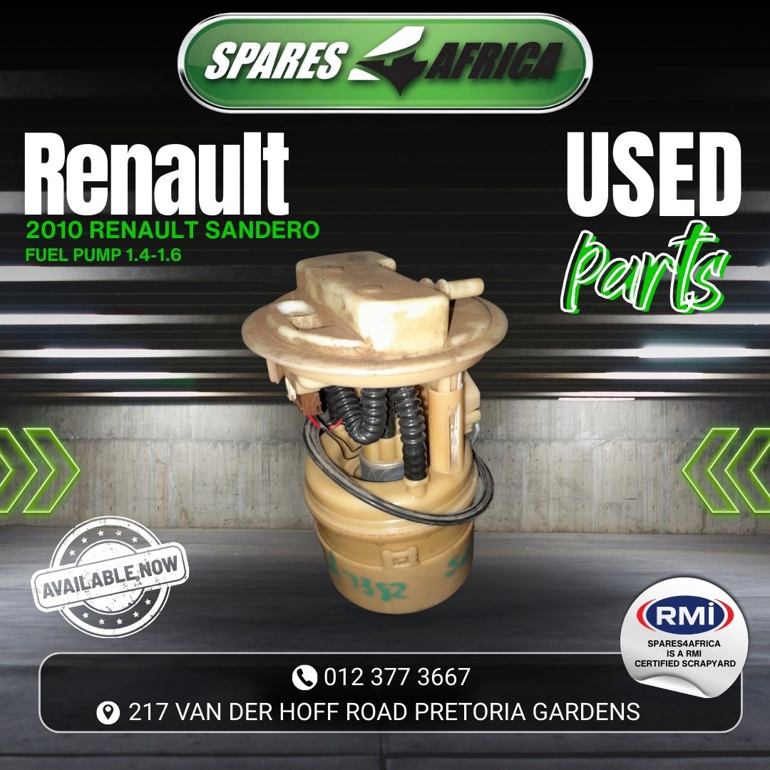 2010 RENAULT SANDERO 1.4–1.6 – USED FUEL PUMP - Private Seller 2010 RENAULT SANDERO 1.4–1.6 – USED FUEL PUMP - Private Seller