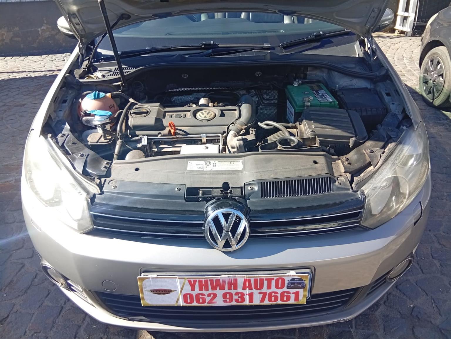 2013 Volkswagen Golf DSG Cabriolet 1.4TSI Comfortline Automatic Leathe