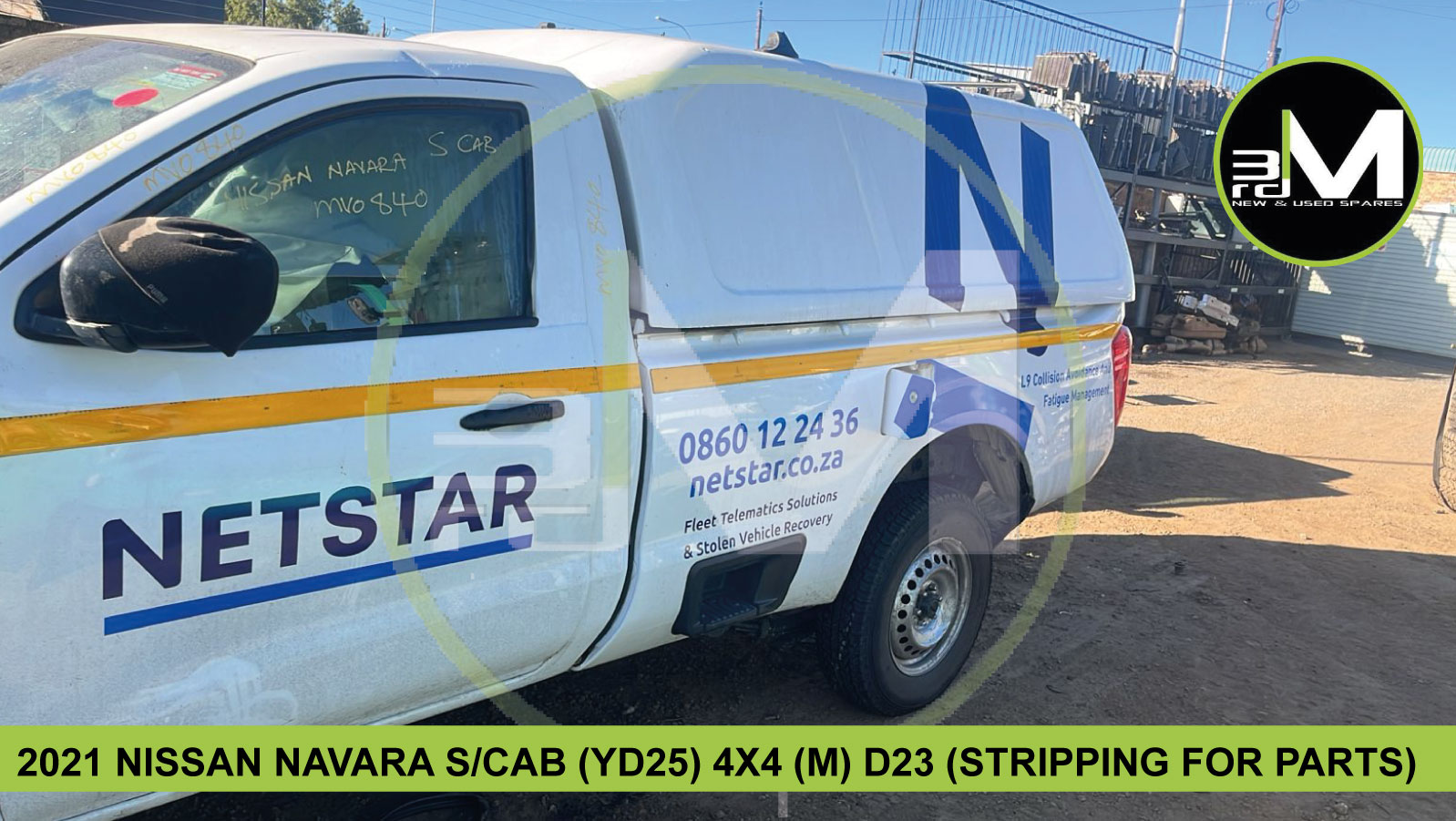 2021 NISSAN NAVARA S/CAB (YD25) 4X4 (M) (STRIPPING FOR PARTS) - Private Seller 2021 NISSAN NAVARA S/CAB (YD25) 4X4 (M) (STRIPPING FOR PARTS) - Private Seller