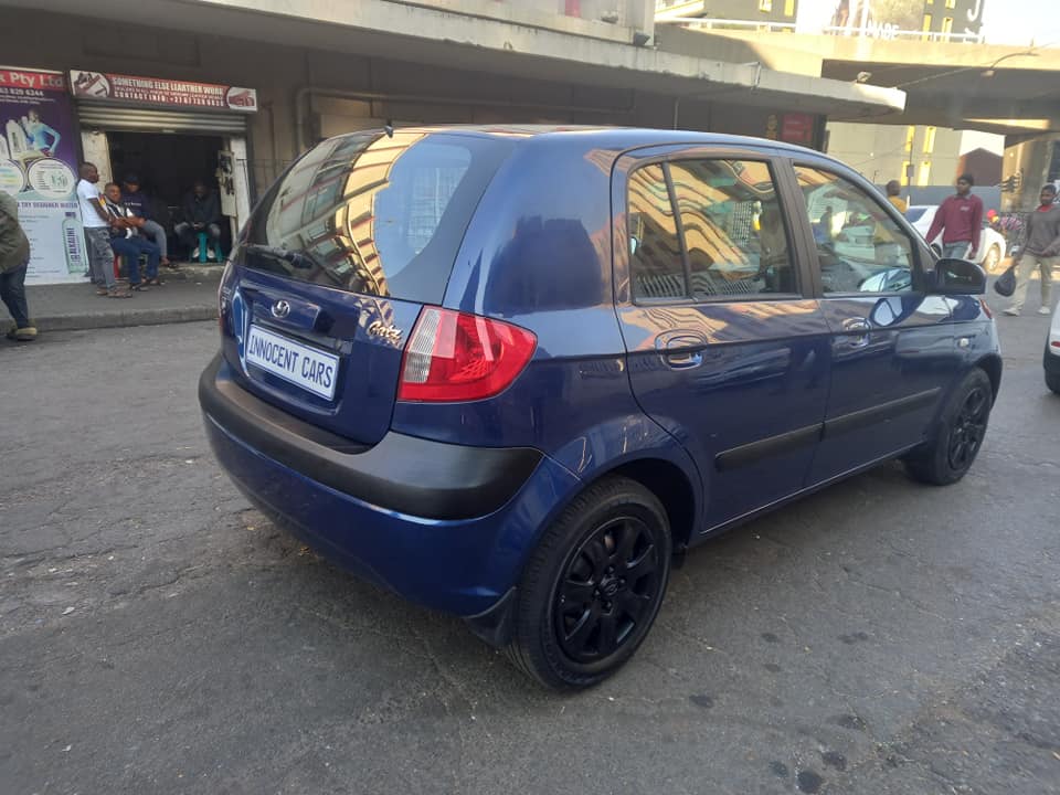 2008 HYUNDAI GETZ 1.4 PETROL, MANUAL, BLUE COLOR