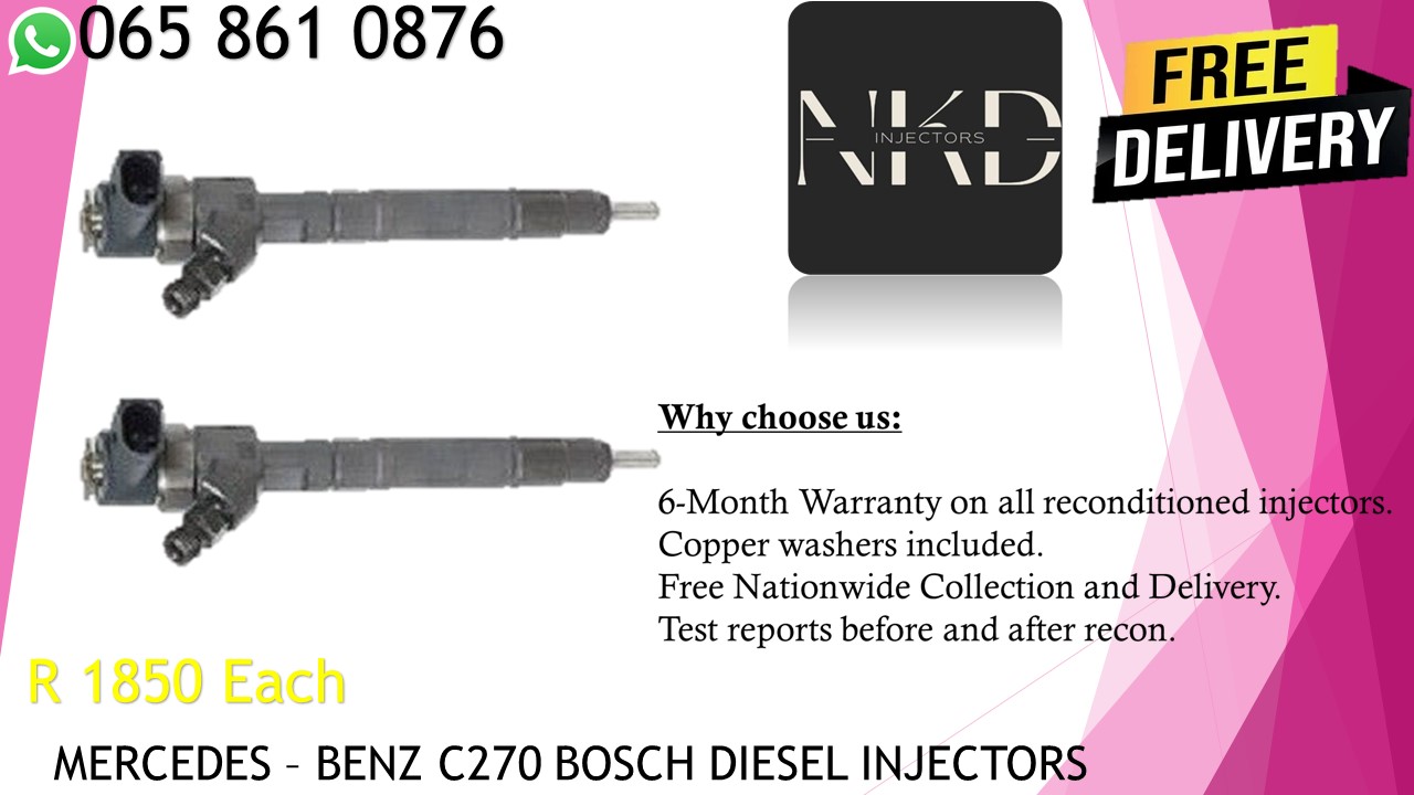 MERCEDES C270 BOSCH COMMON RAIL DIESEL INJECTORS - Private Seller MERCEDES C270 BOSCH COMMON RAIL DIESEL INJECTORS - Private Seller