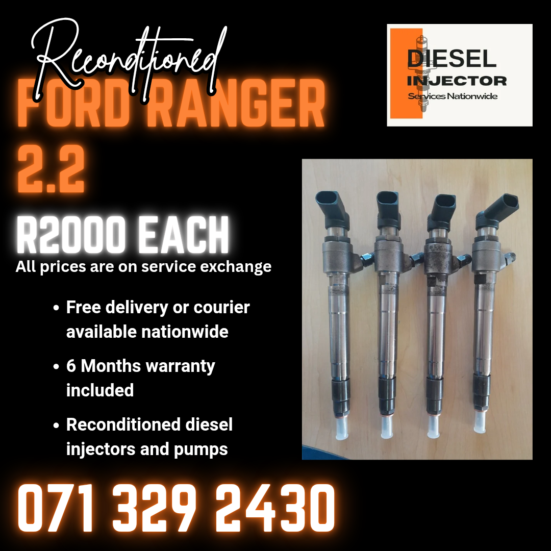 FORD RANGER 2.2 INJECTORS FOR SALE WITH WARRANTY - Private Seller FORD RANGER 2.2 INJECTORS FOR SALE WITH WARRANTY - Private Seller