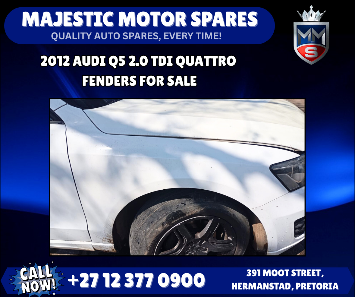 2012 Audi Q5 2.0 TDI Quattro Fenders For Sale - Private Seller