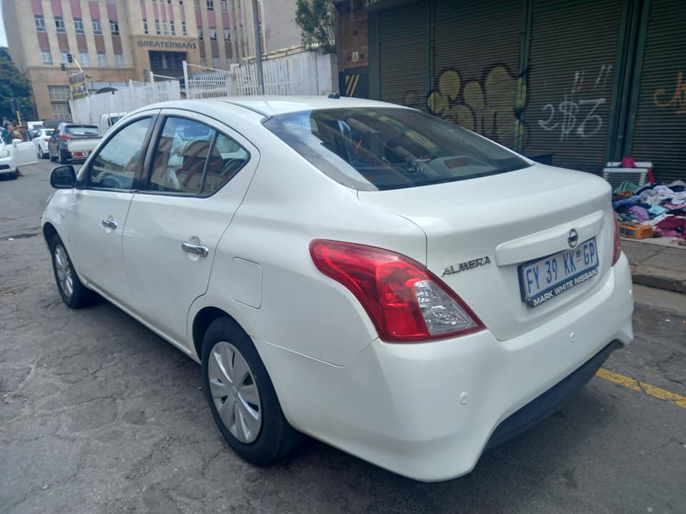 2017 NISSAN ALMERA 1.5 PETROL, MANUAL TRANSMISSION, WHITE COLOUR