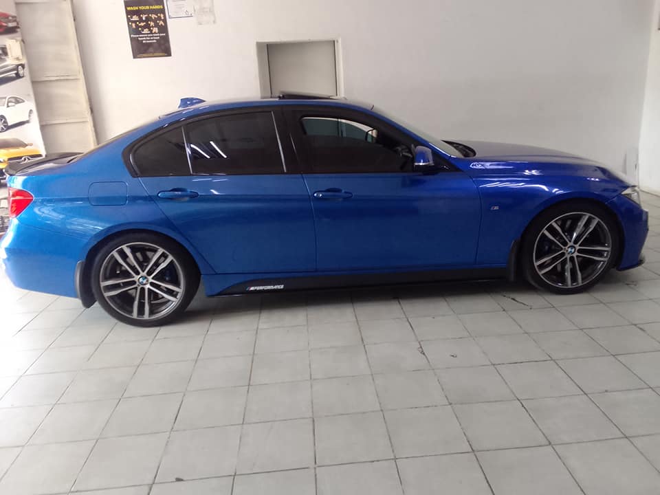 2014 BMW 330D MSport Auto Blue color Sunroof Leather seat PDC Sensors ...