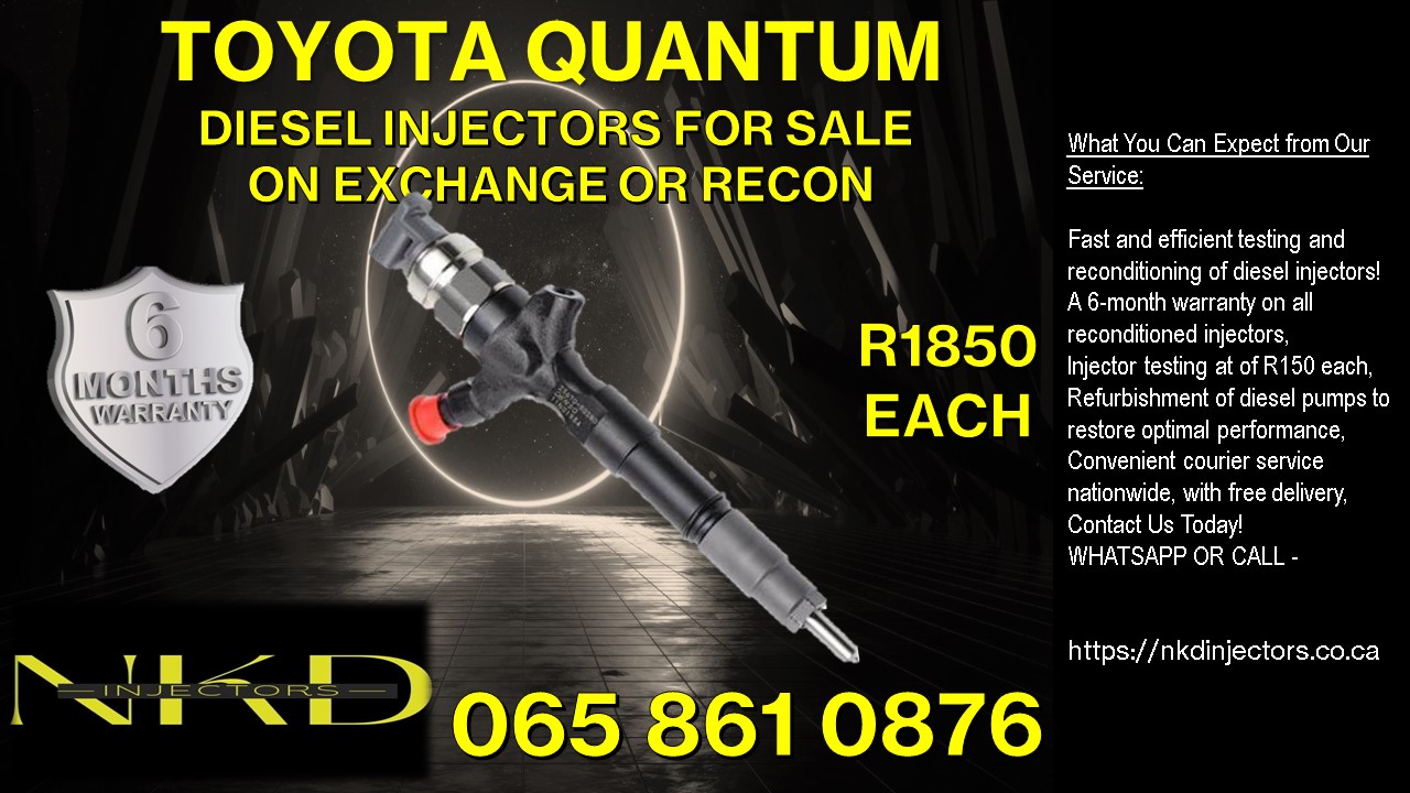 QUANTUM INJECTORS FOR SALE WE SELL ON EXCHANGE OR RECON SAME DAY - Private Seller QUANTUM INJECTORS FOR SALE WE SELL ON EXCHANGE OR RECON SAME DAY - Private Seller