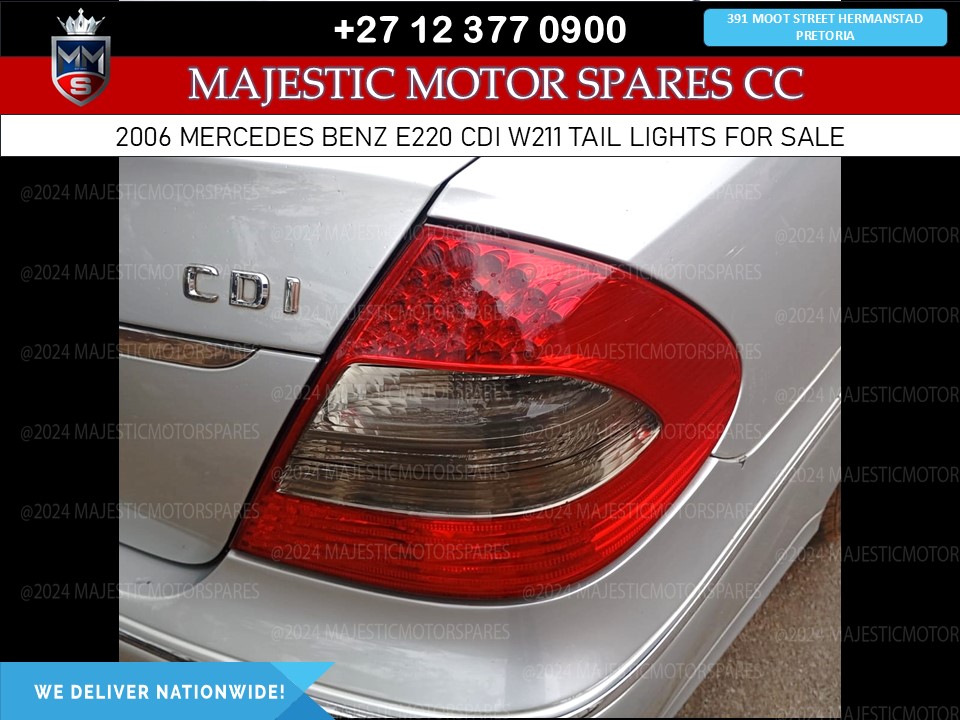For Sale: Used Tail Lights for 2006 Mercedes-Benz E220 CDI W211 - Private Seller For Sale: Used Tail Lights for 2006 Mercedes-Benz E220 CDI W211 - Private Seller