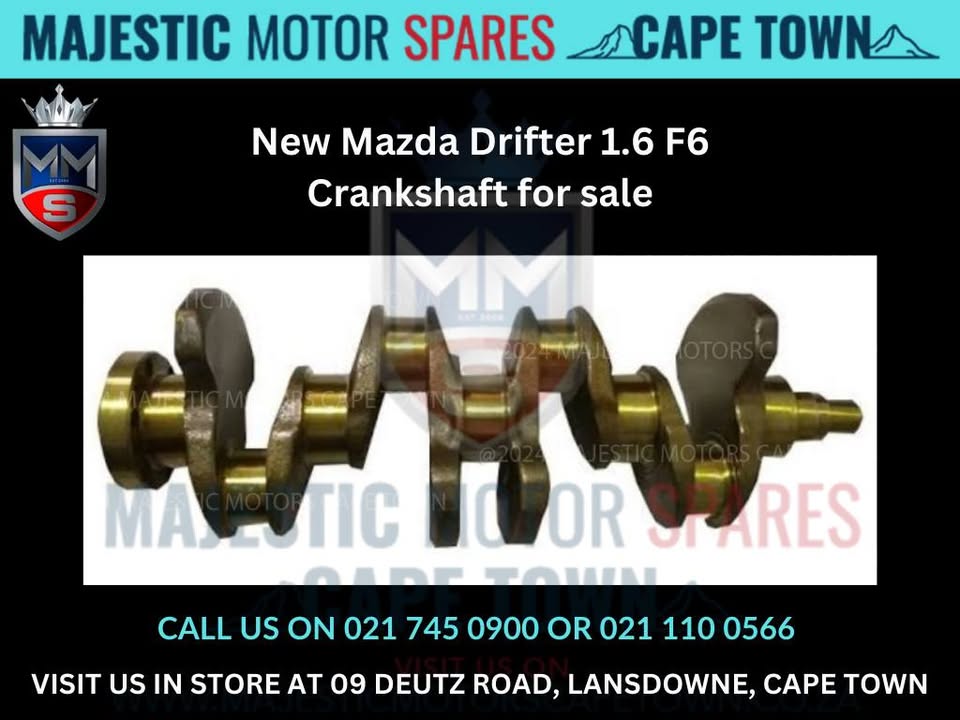 Mazda Drifter 1.6 F6 Crankshaft for sale - Private Seller Mazda Drifter 1.6 F6 Crankshaft for sale - Private Seller