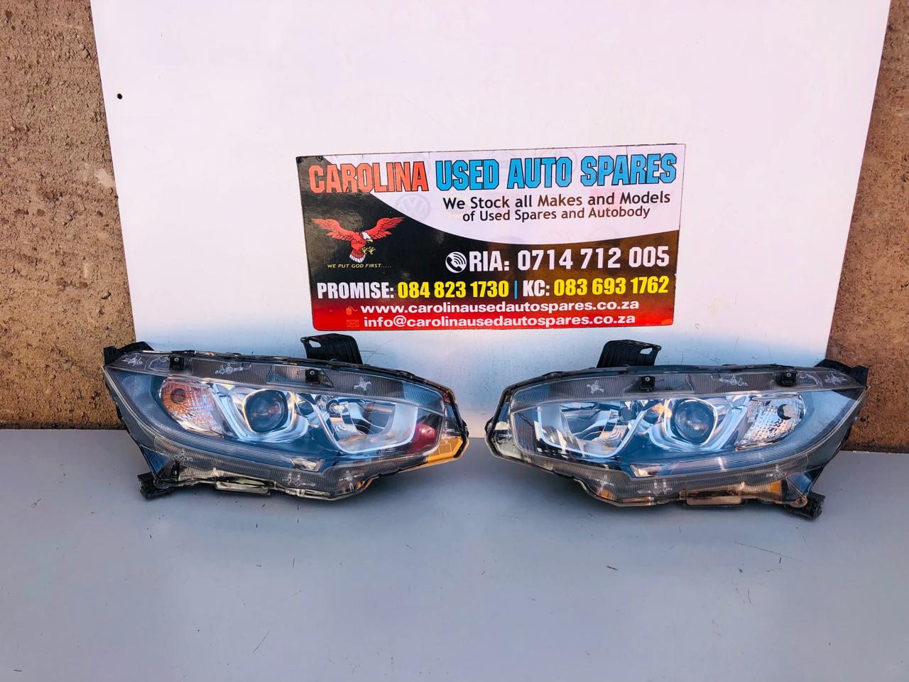 Honda Civic left and right side halogen headlights (2015-2017) - Private Seller Honda Civic left and right side halogen headlights (2015-2017) - Private Seller