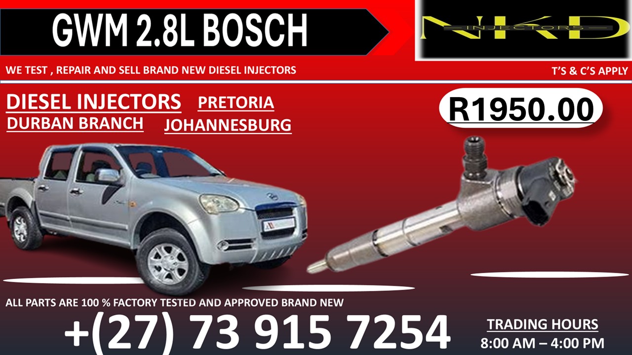 GWM 2.8L Injectors To Recon - Private Seller GWM 2.8L Injectors To Recon - Private Seller
