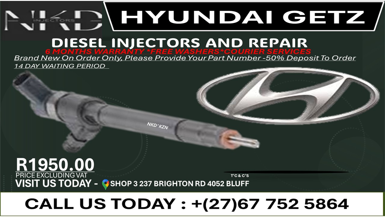 Hyundai Getz Diesel Injectors on Recondition - Private Seller Hyundai Getz Diesel Injectors on Recondition - Private Seller