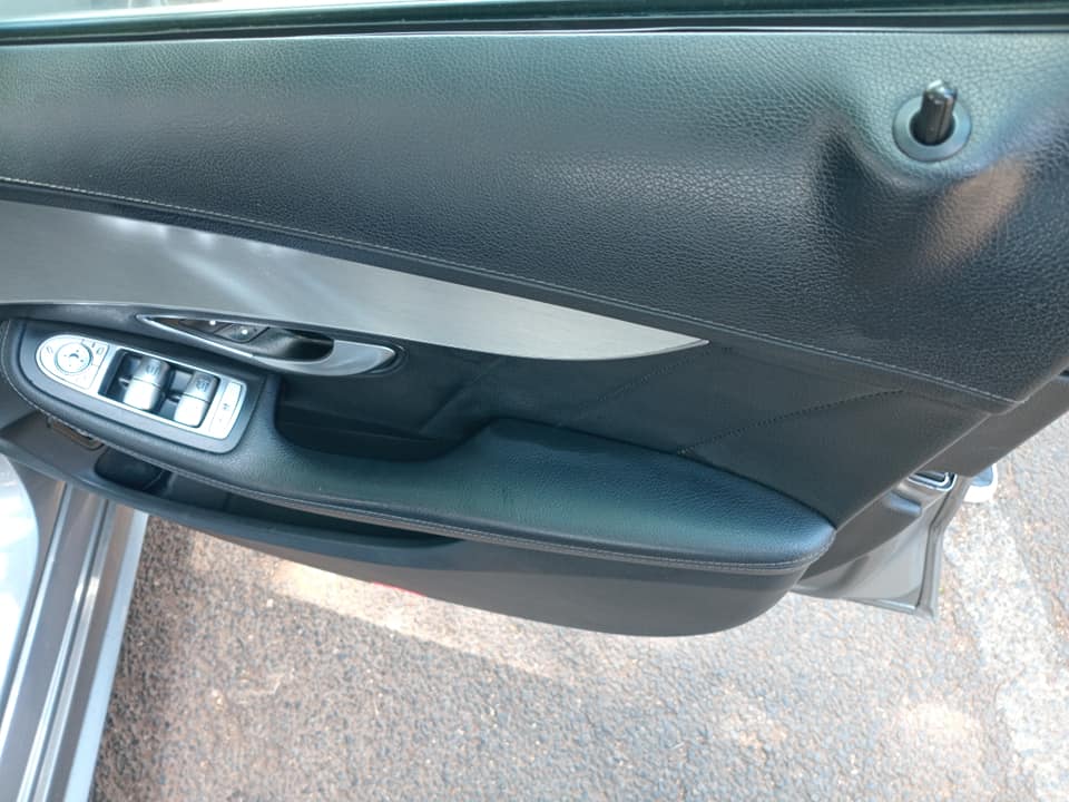 2014 Mercedes Benz C200 Automatic Grey Color Sparekey Leather interior Service book