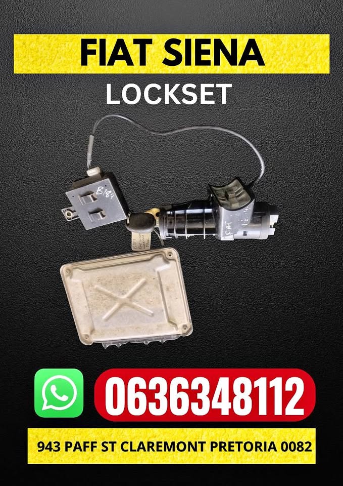 Fiat siena lockset C - Private Seller Fiat siena lockset C - Private Seller
