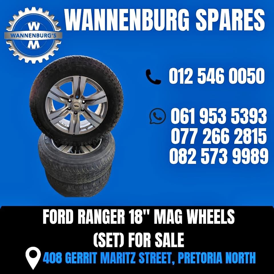 FORD RANGER 18" MAG WHEELS FOR SALE - Private Seller