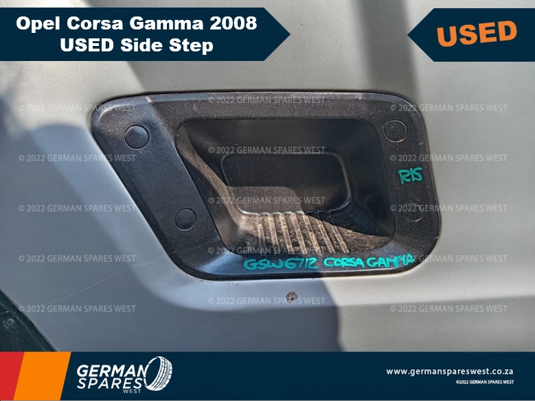 Opel Corsa Gamma 2008 USED Side step for sale - Private Seller Opel Corsa Gamma 2008 USED Side step for sale - Private Seller