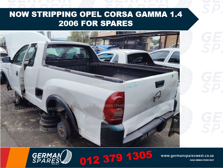 Now Stripping Opel Corsa Gamma Bakkie 1.4 2006 For Spares - Private Seller Now Stripping Opel Corsa Gamma Bakkie 1.4 2006 For Spares - Private Seller