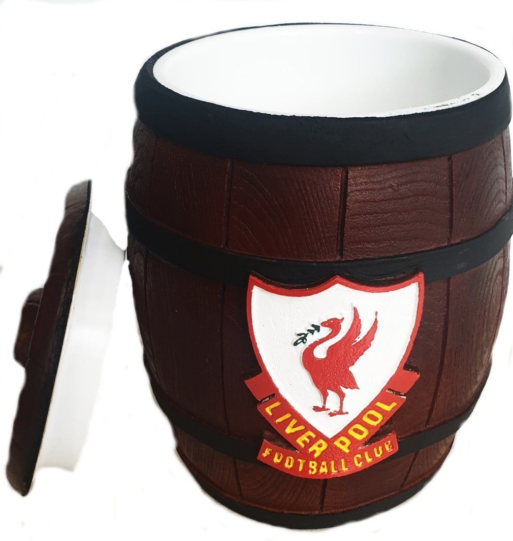 Liverpool Football Club Ice Buckets in a Barrel Drum Design. Brand New Products.