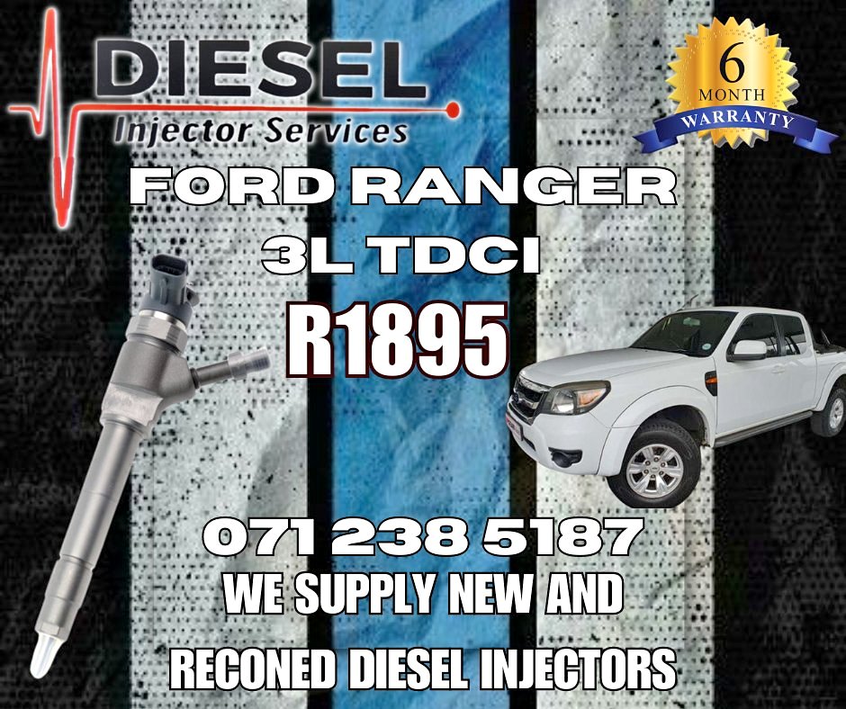 FORD RANGER 3L TDCI DIESEL INJECTORS FOR SALE OR RECON - Private Seller FORD RANGER 3L TDCI DIESEL INJECTORS FOR SALE OR RECON - Private Seller