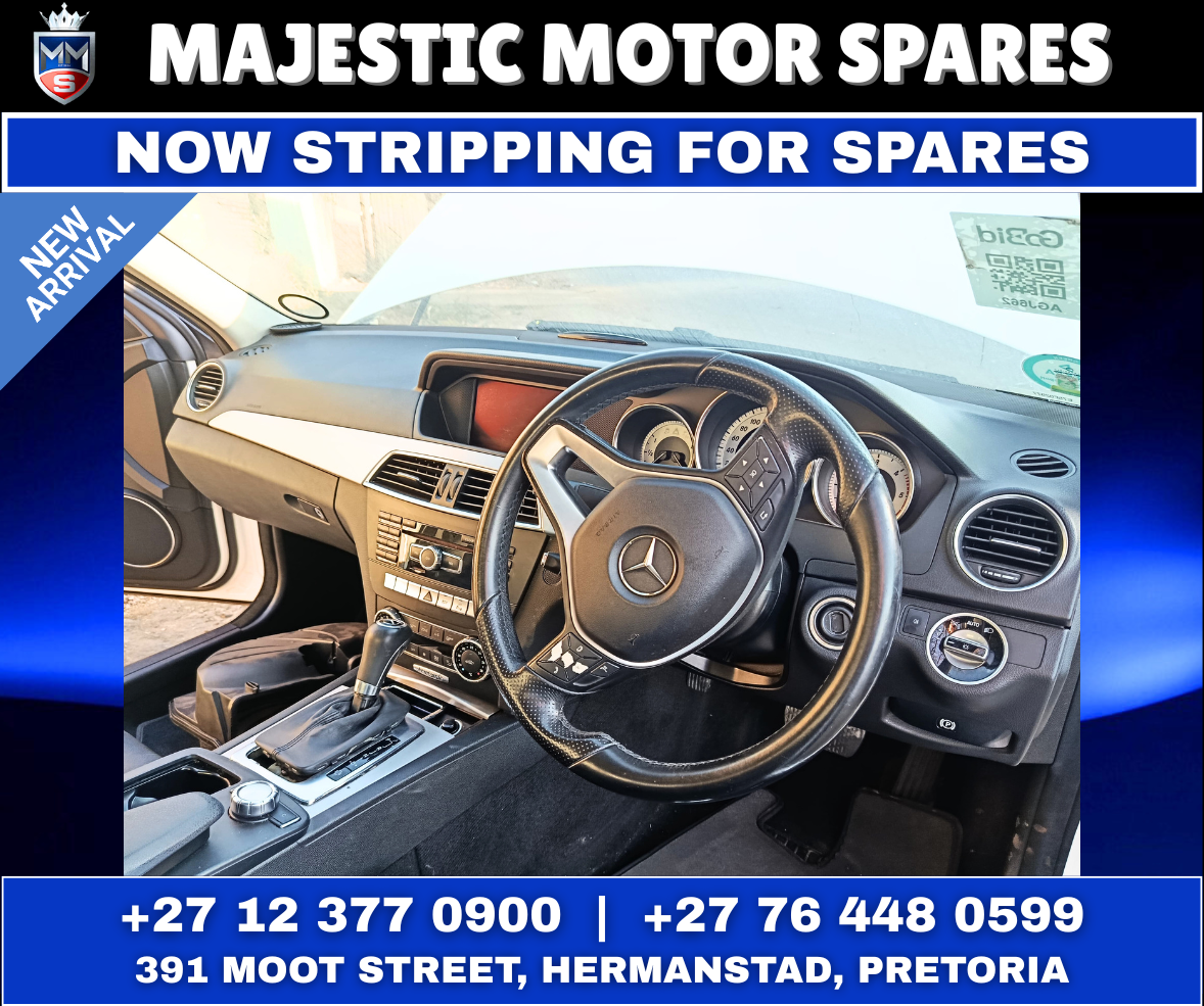 2013 Mercedes-Benz C250 CDI W204 BlueEFFICIENCY Diesel Automatic – Used spares - Private Seller 2013 Mercedes-Benz C250 CDI W204 BlueEFFICIENCY Diesel Automatic – Used spares - Private Seller
