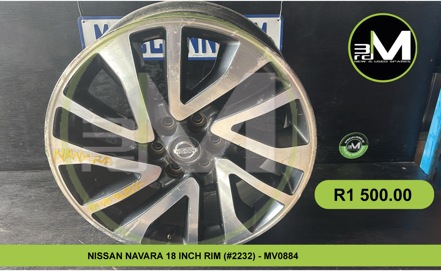 NISSAN NAVARA 18 INCH RIMS AVAILABLE (SOLD INDIVIDUALLY) - Private Seller