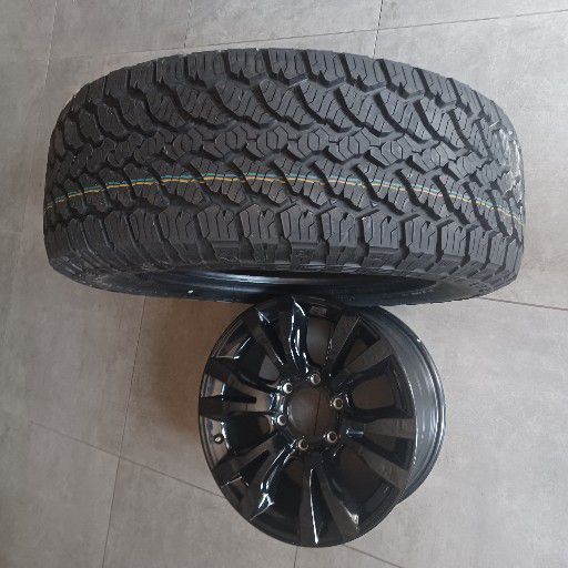 Isuzu spare wheel