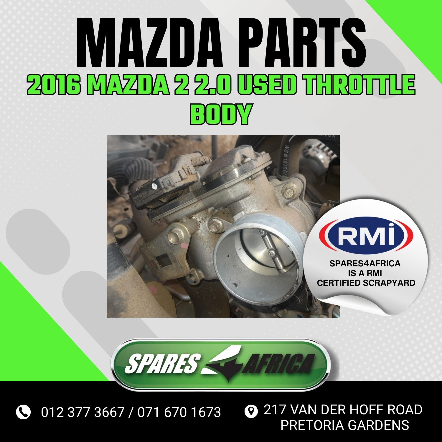 2016 MAZDA 2 2.0 THROTTLE BODY (USED) – FOR SALE - Private Seller 2016 MAZDA 2 2.0 THROTTLE BODY (USED) – FOR SALE - Private Seller