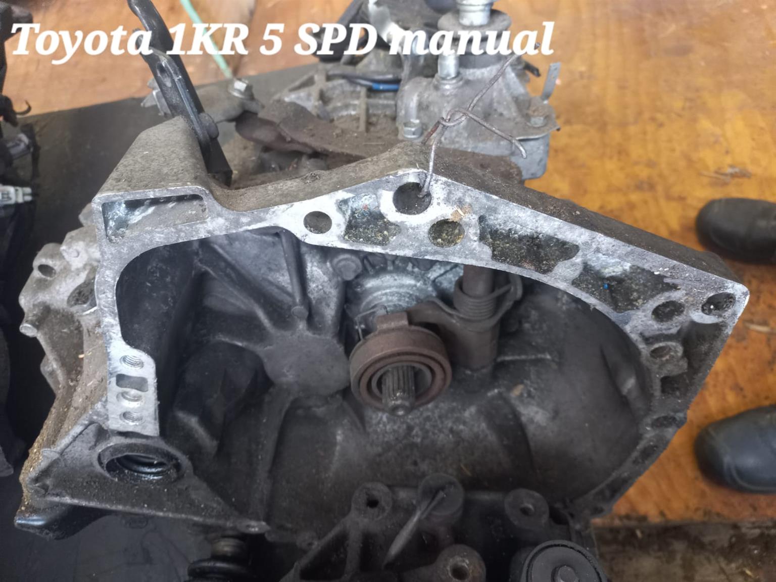 TOYOTA 1KR 5 SPEED MANUAL GEARBOX TOYOTA 1KR 5 SPEED MANUAL GEARBOX