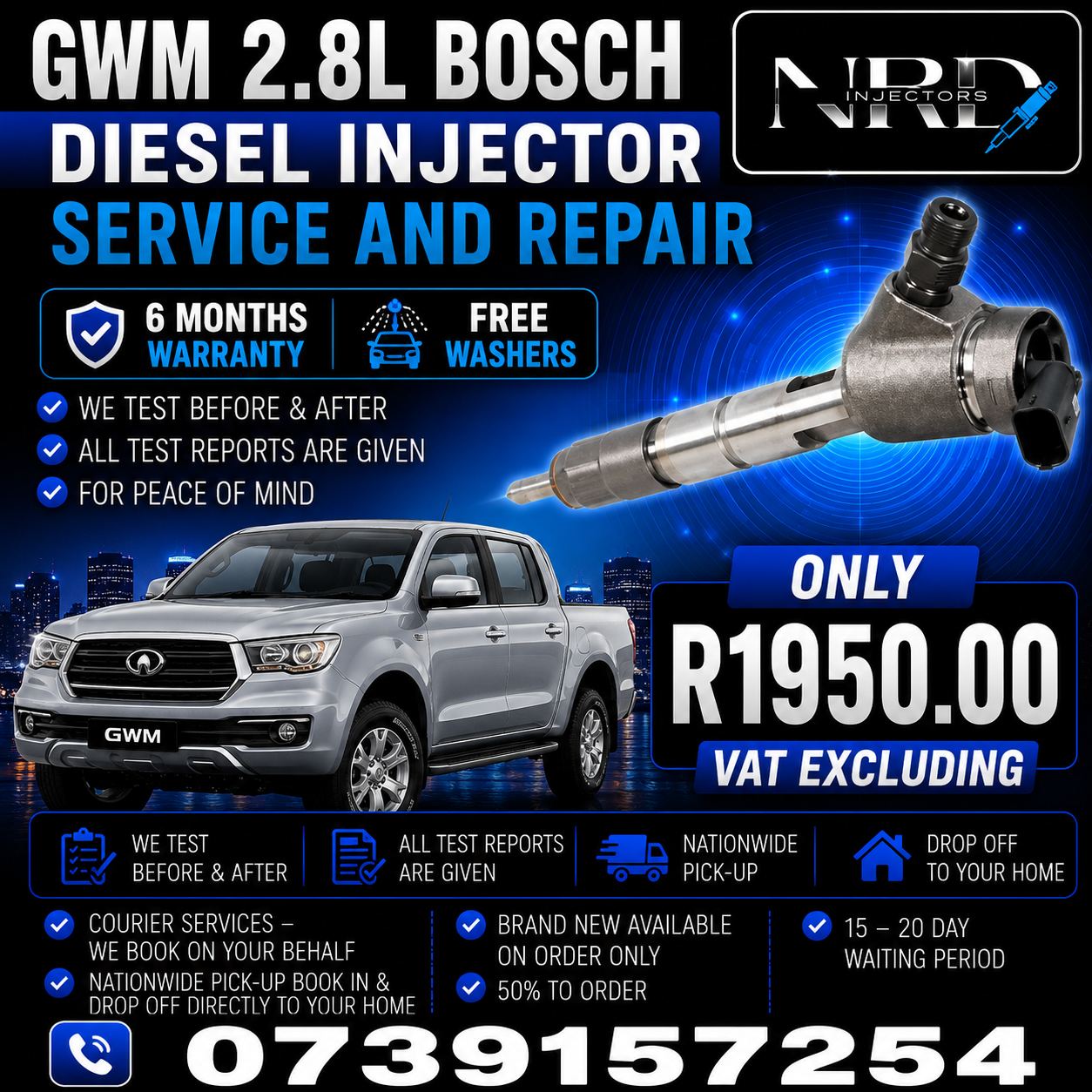 GWM_2.8L_Injectors_On_Recondition - Private Seller GWM_2.8L_Injectors_On_Recondition - Private Seller