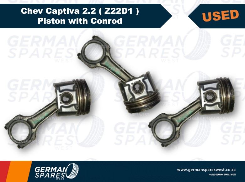 Chev Captiva 2.2 ( Z22D ) USED Piston with Conrod for sale - Private Seller