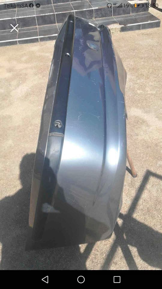 Bmw E46 rear bumper face-lift with two moldings - Private Seller Bmw E46 rear bumper face-lift with two moldings - Private Seller