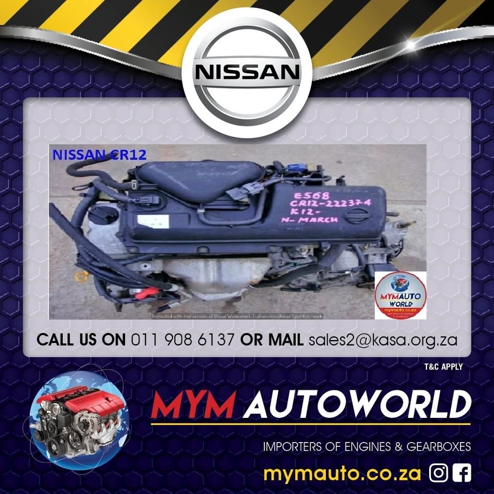 NISSAN IMPORTED USED ENGINES AND GEARBOXES - Private Seller NISSAN IMPORTED USED ENGINES AND GEARBOXES - Private Seller