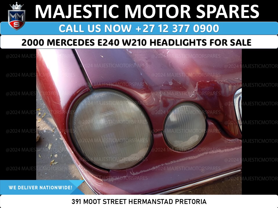 2000 Mercedes Benz E240 W210 Headlights for Sale - Used - Private Seller 2000 Mercedes Benz E240 W210 Headlights for Sale - Used - Private Seller