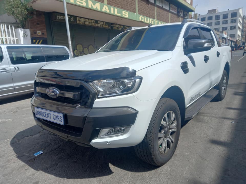 2019 FORD RANGER 3.2 DIESEL WILDTRAK 4X4 AUTOMATIC , DOUBLE CAB WHITE COLOUR, 51000KM
