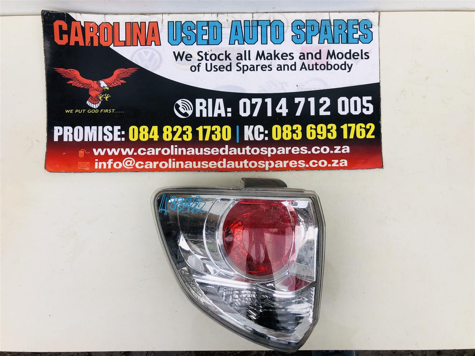 Toyota Fortuner D4D outer left taillight (2012-2015) - Private Seller Toyota Fortuner D4D outer left taillight (2012-2015) - Private Seller