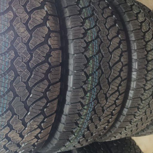 Isuzu rims and general grabber at3 tyres