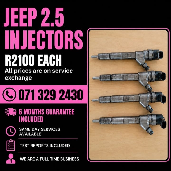 JEEP 2.5 INJECTORS FOR SALE - Private Seller JEEP 2.5 INJECTORS FOR SALE - Private Seller