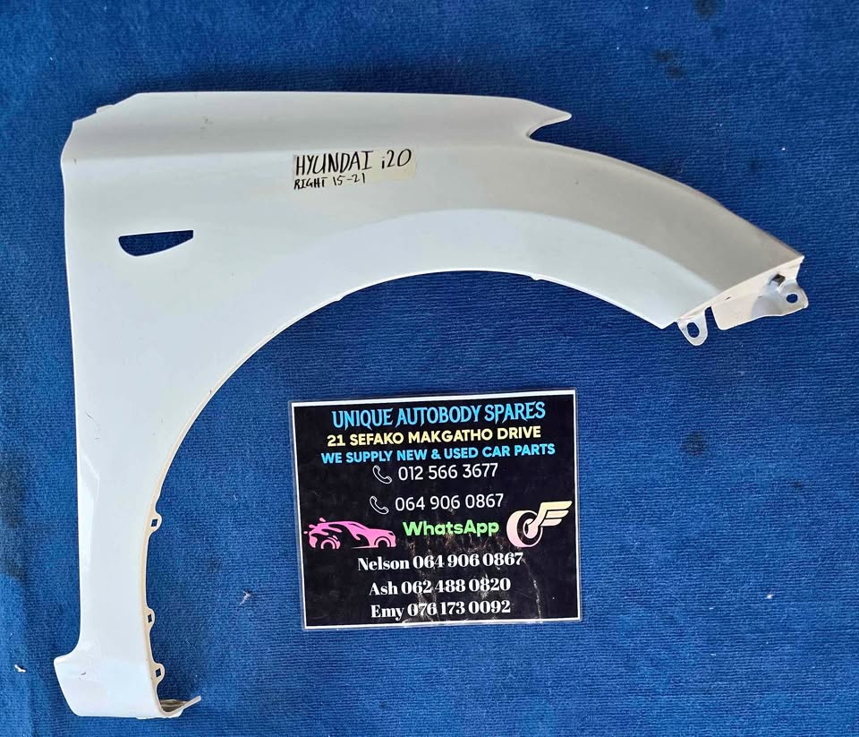 Hyundai i20 Right Fender 2015 – 2021 Hyundai i20 Right Fender 2015 – 2021